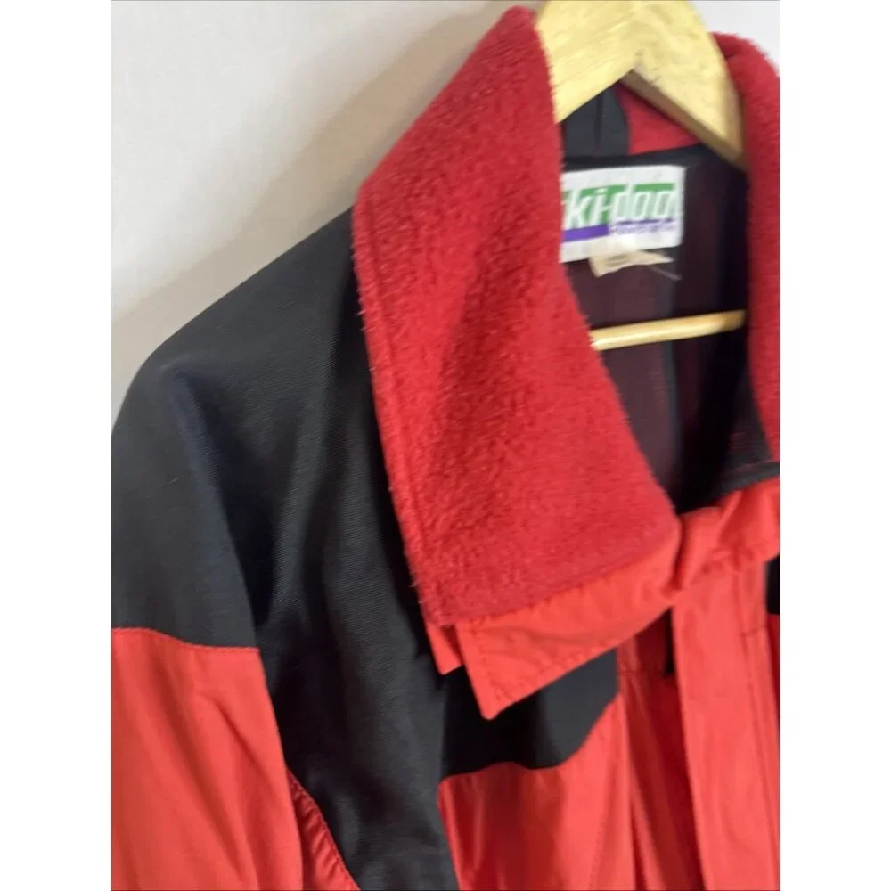 Vintage Ski-Doo Bombardier Men’s Jacket Large Red Black Snowmobile Coat‎ Canada